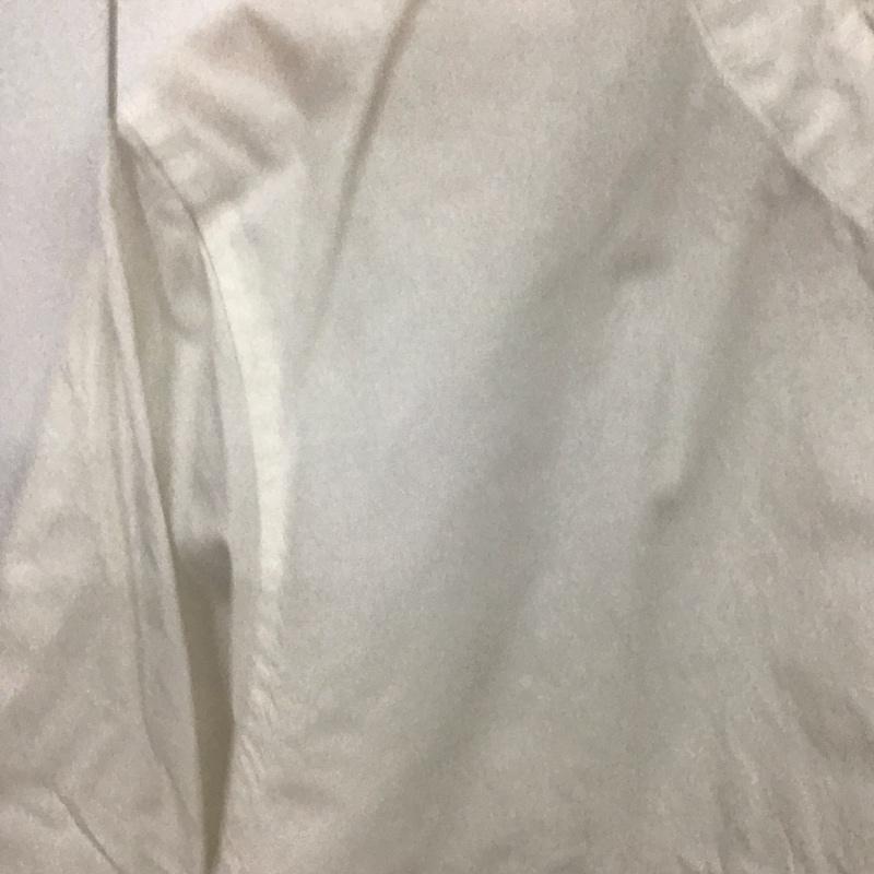 ナノユニバース nano・universe シャツ、ブラウス 長袖 長袖シャツ 無地シャツ ノーカラーシャツ M 無地 白 / ホワイト /  メンズ USED 古着 中古 10131119