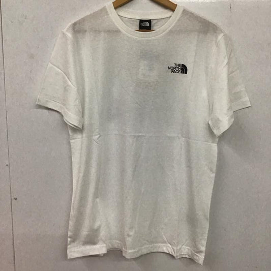 ザノースフェイス THE NORTH FACE Tシャツ 半袖 NF0A87NVFN4 Redbox Celebration Tee M ロゴ、文字 X プリント 白 / ホワイト /  メンズ USED 古着 中古 10132484