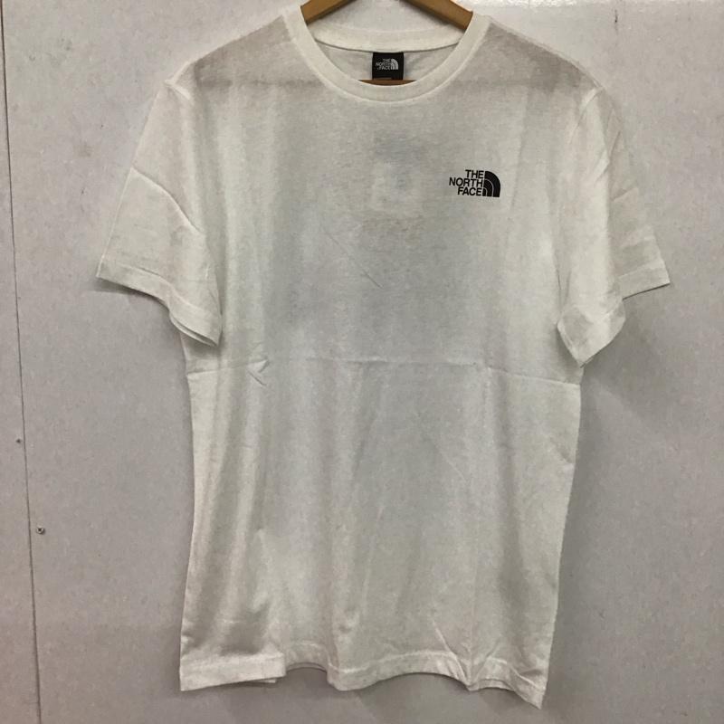 ザノースフェイス THE NORTH FACE Tシャツ 半袖 NF0A87NVFN4 Redbox Celebration Tee M ロゴ、文字 X プリント 白 / ホワイト /  メンズ USED 古着 中古 10132485