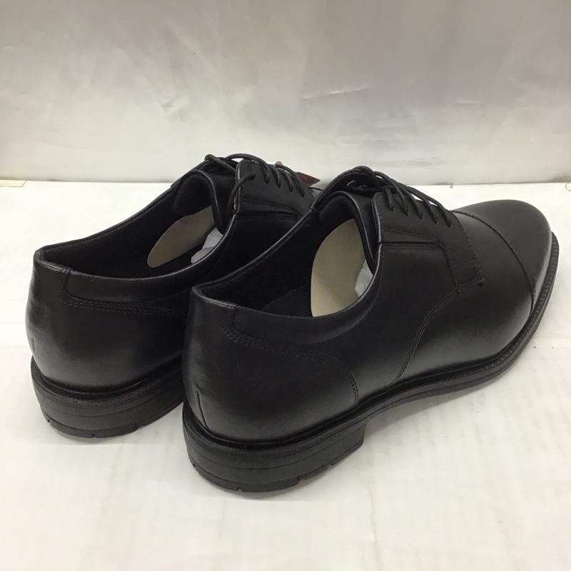 アシックス ASICS 革靴 革靴 TU-7796 texcy luxe ストレートチップ 幅広 箱有 4E 26cm 26.0cm 無地 黒 / ブラック /  メンズ USED 古着 中古 10111730