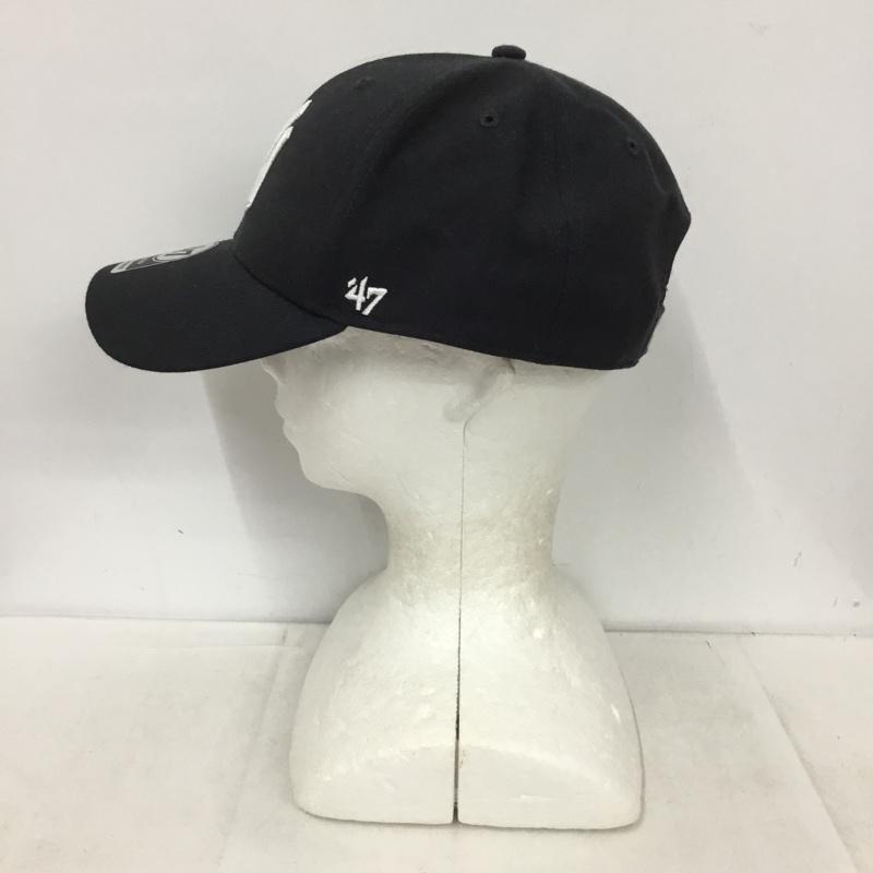 フォーティーセブンブランド 47 Brand 帽子 キャップ ニューヨーク ヤンキース NY ロゴ、文字 紺 / ネイビー /  メンズ USED 古着 中古 10150556