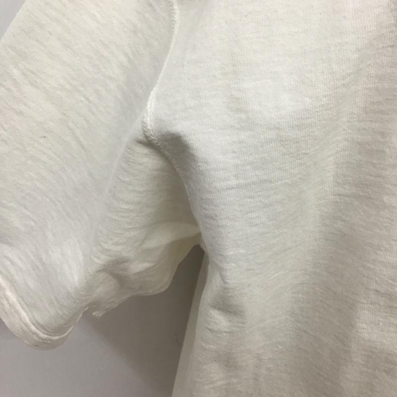 スタディオダルチザン STUDIOD ARTISAN&SA Tシャツ 半袖 半袖カットソー プリントTシャツ クルーネックカットソー XXL プリント 白 / ホワイト /  メンズ USED 古着 中古 10126228