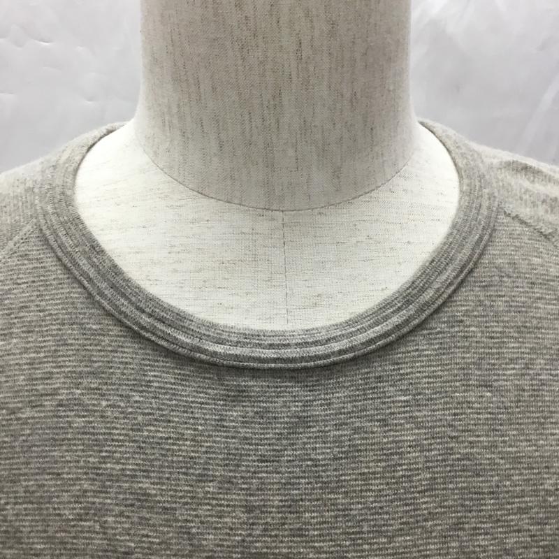 ハリウッドランチマーケット HOLLYWOOD RANCH MARKET カットソー 長袖 XL 無地 灰 / グレー /  メンズ USED 古着 中古 10108873