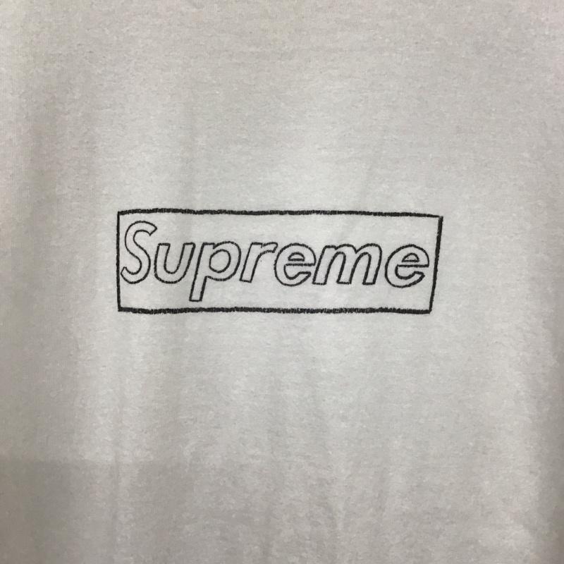 シュプリーム Supreme Tシャツ 半袖 11ss ボックスロゴ 半袖カットソー プリントTシャツ L ロゴ、文字 白 / ホワイト /  メンズ USED 古着 中古 10130840