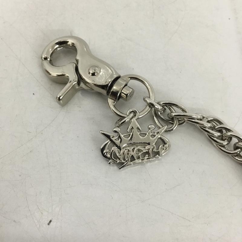 ナインティナインティ 9090 ファッション小物 ファッション小物 King Logo Wallet Chain ウォレットチェーン ロゴ、文字 銀 / シルバー /  メンズ USED 古着 中古 10141636