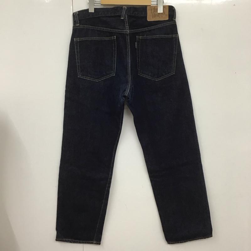 シックスティエイトアンドブラザーズ 68&brothers パンツ デニム、ジーンズ デニムパンツ ストレートパンツ ワイドパンツ カジュアルパンツ M 無地 インディゴ / インディゴ /  メンズ USED 古着 中古 10109303