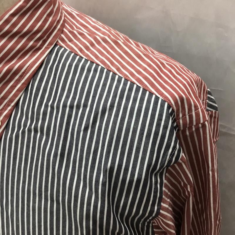 ブルックスブラザーズ BROOKS BROTHERS シャツ、ブラウス 長袖 ボタンダウンシャツ ストライプ マルチカラー / マルチカラー /  メンズ USED 古着 中古 10112745