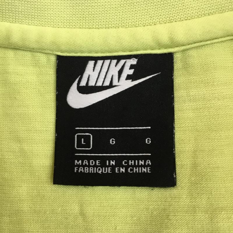 ナイキ NIKE カットソー 半袖 DD1120-352 NIKE ポケット スラブ Tシャツ L 無地 黄緑 / イエローグリーン /  メンズ USED 古着 中古 10148472
