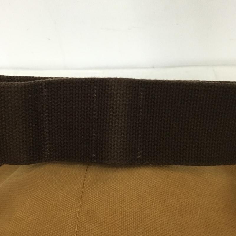 エディーバウアー Eddie Bauer ウエストバッグ ウエストバッグ コットン リネン キャンバス ボディバッグ ロゴ、文字 茶 / ブラウン /  メンズ USED 古着 中古 10142188