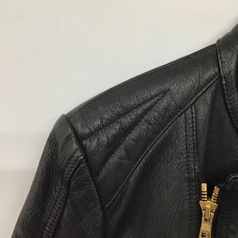古着 USED ジャケット、上着 ライダース TOP RIDEY L 無地 黒 / ブラック /  メンズ USED 古着 中古 10140330