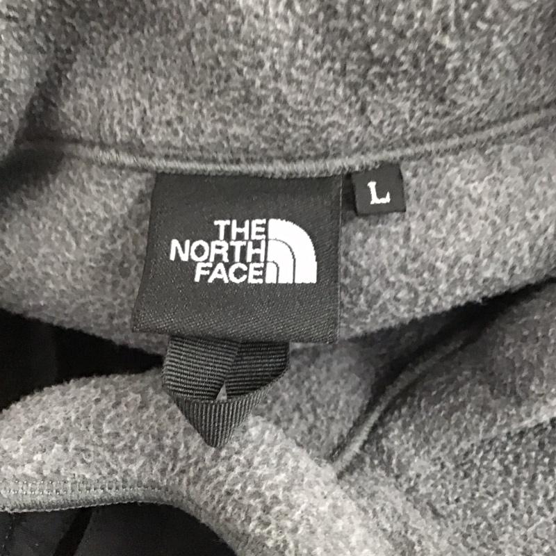 ザノースフェイス THE NORTH FACE ジャケット、上着 ジャンパー、ブルゾン na72051 Denali Jacket L ロゴ、文字 灰 / グレー / X 黒 / ブラック /  メンズ USED 古着 中古 10120528