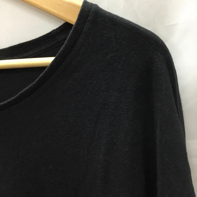 ベースコントロール BASECONTROL Tシャツ 半袖 XL 無地 黒 / ブラック /  メンズ USED 古着 中古 10110590