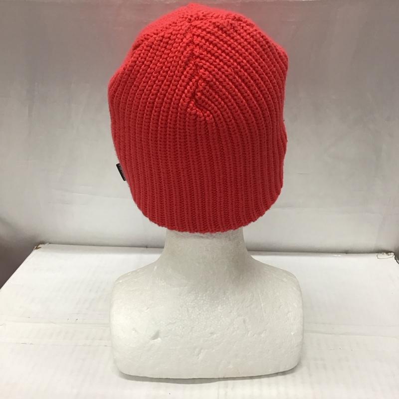 キャプテンズヘルム Captains Helm 帽子 ニット帽 ニットキャップ ビーニー ロゴ、文字 赤 / レッド /  メンズ USED 古着 中古 10111786