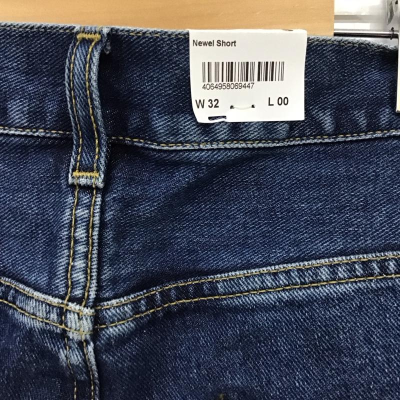 カーハート Carhartt パンツ ショートパンツ デニムショートパンツ 32インチ 無地 インディゴ / インディゴ /  メンズ USED 古着 中古 10117181