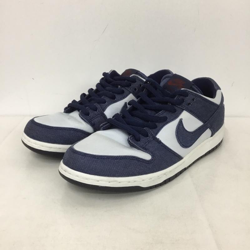 ナイキ NIKE スニーカー スニーカー 854866-444 SB ZOOM DUNK LOW PRO 28.5cm 28.5cm ロゴ、文字 紺 / ネイビー /  メンズ USED 古着 中古 10143966