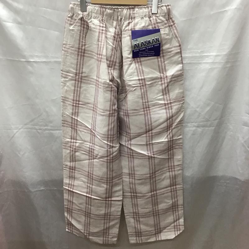 レリュームジャーナルスタンダード relume Journal Standard パンツ デニム、ジーンズ チェックパンツ カジュアルパンツ ワイドパンツ スラックスパンツ L チェック マルチカラー / マルチカラー /  メンズ USED 古着 中古 10114365