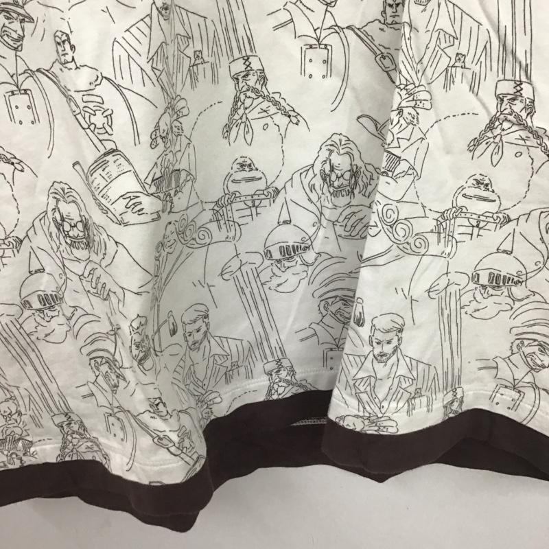 グラニフ graniph Tシャツ 半袖 半袖カットソー プリントTシャツ クルーネックカットソー XL プリント 白 / ホワイト /  メンズ USED 古着 中古 10149113