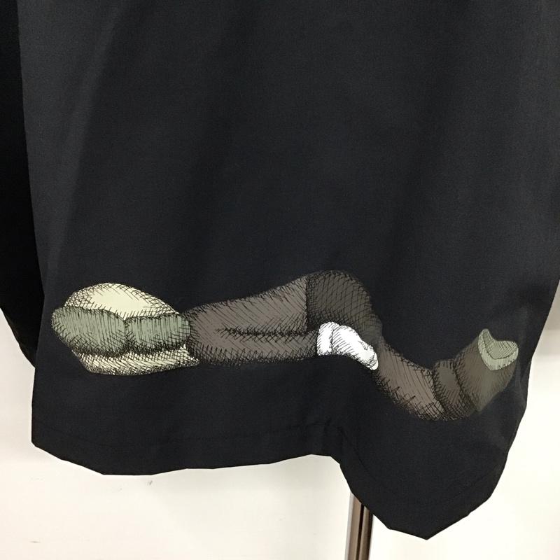 ユニクロ UNIQLO ジャケット、上着 ジャケット、ブレザー 311-474138 カウズ ウォーホル コーチジャケット KAWS WARHOL タグ付き XXL プリント 黒 / ブラック /  メンズ USED 古着 中古 10121307