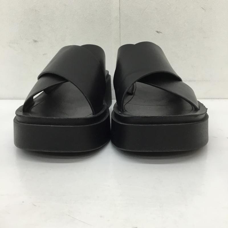ローリーズファーム LOWRYS FARM サンダル サンダル M 無地 黒 / ブラック /  レディース USED 古着 中古 10149991