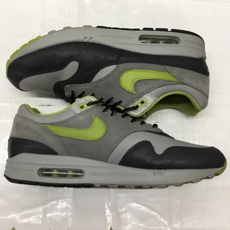 ナイキ NIKE スニーカー スニーカー HF3713-002 AIR MAX 1 SP HUF 29cm 箱有 29.0cm ロゴ、文字 黒 / ブラック / X 灰 / グレー / X カーキ / カーキ /  メンズ USED 古着 中古 10121860