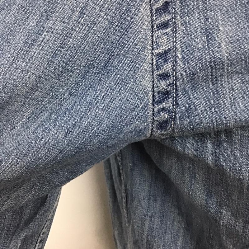 ポロラルフローレン POLO RALPH LAUREN シャツ、ブラウス 長袖 長袖シャツ デニムシャツ カラーシャツ XL 無地 インディゴ / インディゴ /  メンズ USED 古着 中古 10127653