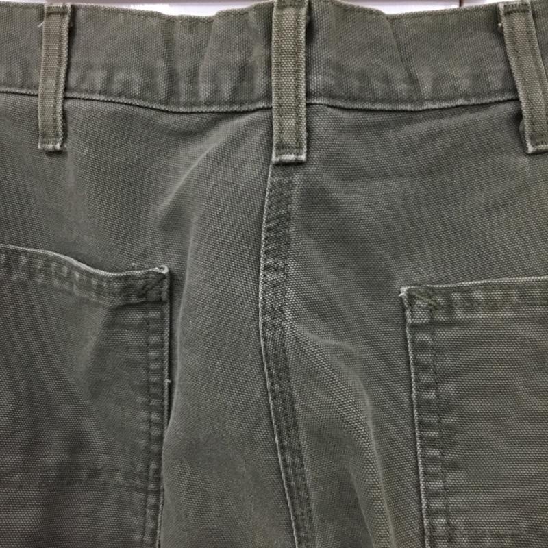 カーハート Carhartt パンツ ワークパンツ、ペインターパンツ ワークパンツ ワイドパンツ カジュアルパンツ 38 無地 カーキ / カーキ /  メンズ USED 古着 中古 10116667