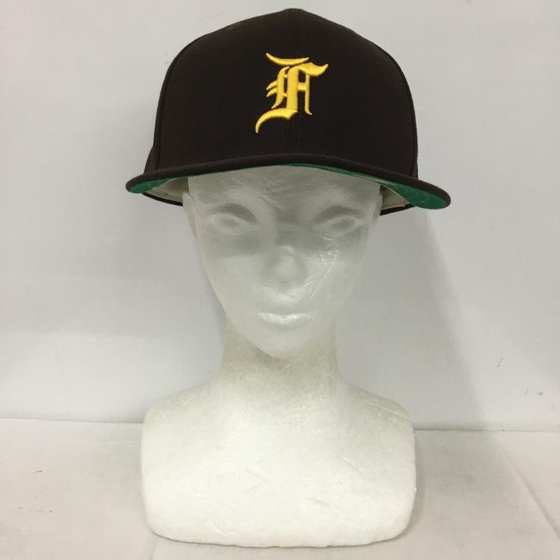 エッセンシャルズ ESSENTIALS 帽子 キャップ New Era ロゴ、文字 茶 / ブラウン /  メンズ USED 古着 中古 10136960