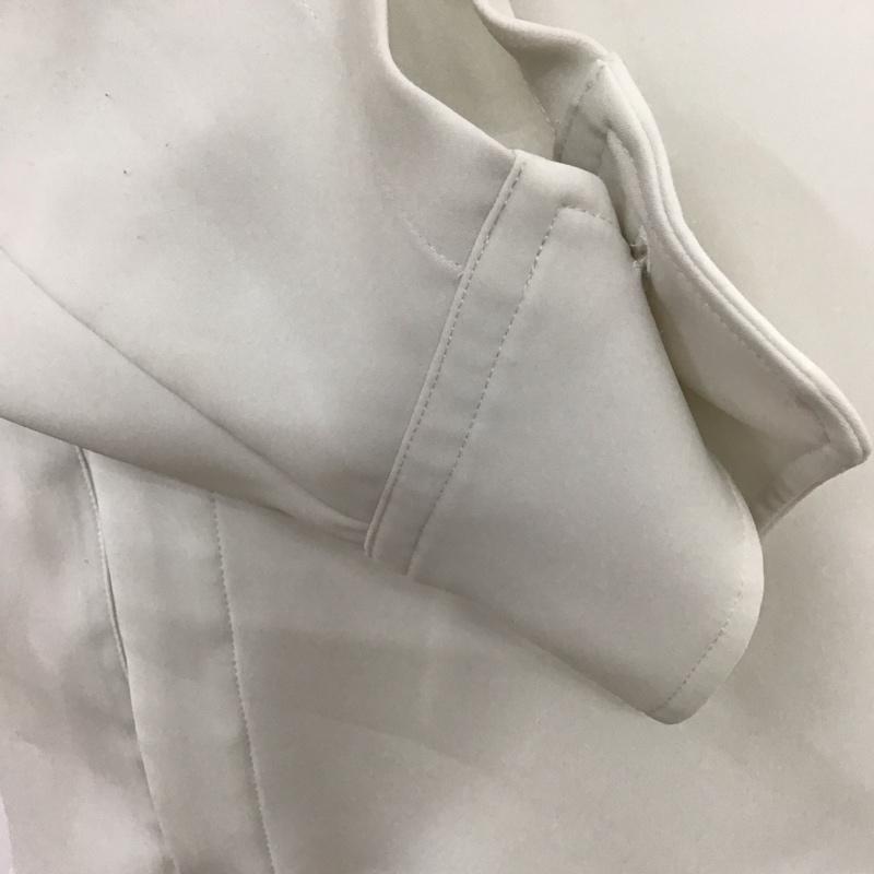 クルニ CULLNI シャツ、ブラウス 長袖 22-SS-062 長袖シャツ ジップアップシャツ 前開きシャツ 1 無地 白 / ホワイト /  メンズ USED 古着 中古 10117122