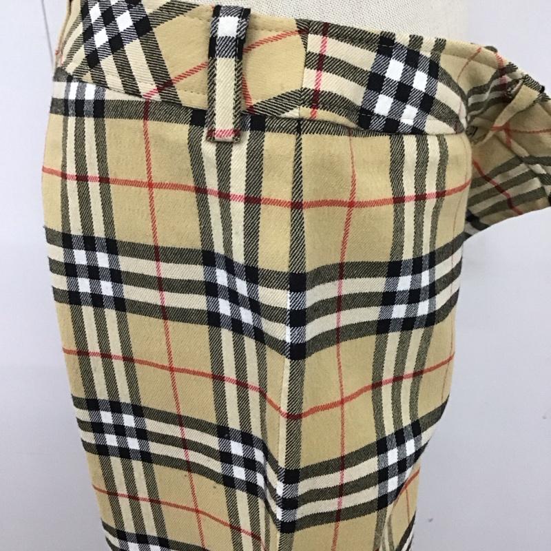 バーバリーズ BURBERRYS パンツ スラックス 40 チェック マルチカラー / マルチカラー /  レディース USED 古着 中古 10109138