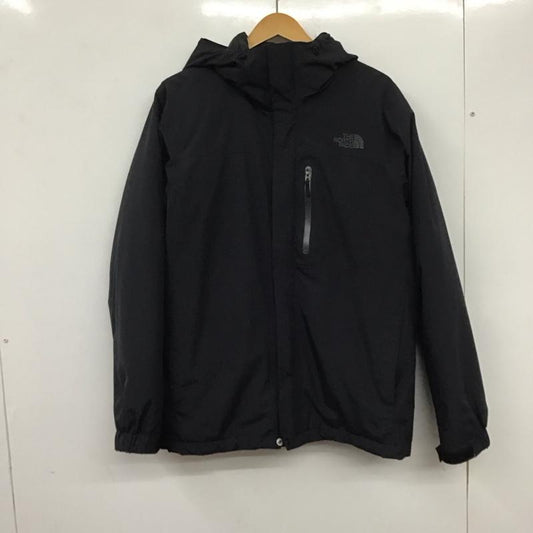 ザノースフェイス THE NORTH FACE ジャケット、上着 ジャンパー、ブルゾン np61833 ゼウストリクライメートジャケット ダウンジャケット アウター L ロゴ、文字 紺 / ネイビー /  メンズ USED 古着 中古 10140099