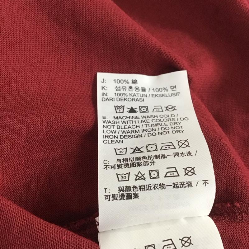 エアジョーダン AIR JORDAN Tシャツ 半袖 hq2666-687 MJSTMT1985SSCRWGELJDAY プリントTシャツ XL プリント えんじ / ワインレッド /  メンズ USED 古着 中古 10132597