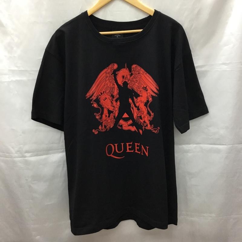 古着 USED Tシャツ 半袖 半袖カットソー プリントTシャツ クルーネックカットソー バンドTシャツ XL プリント 黒 / ブラック /  メンズ USED 古着 中古 10106934