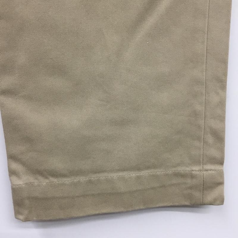 ポロバイラルフローレン Polo by RALPH LAUREN パンツ チノパン チノパン カジュアルパンツ ワイドパンツ ストレートパンツ 33インチ 無地 ベージュ / ベージュ /  メンズ USED 古着 中古 10115643