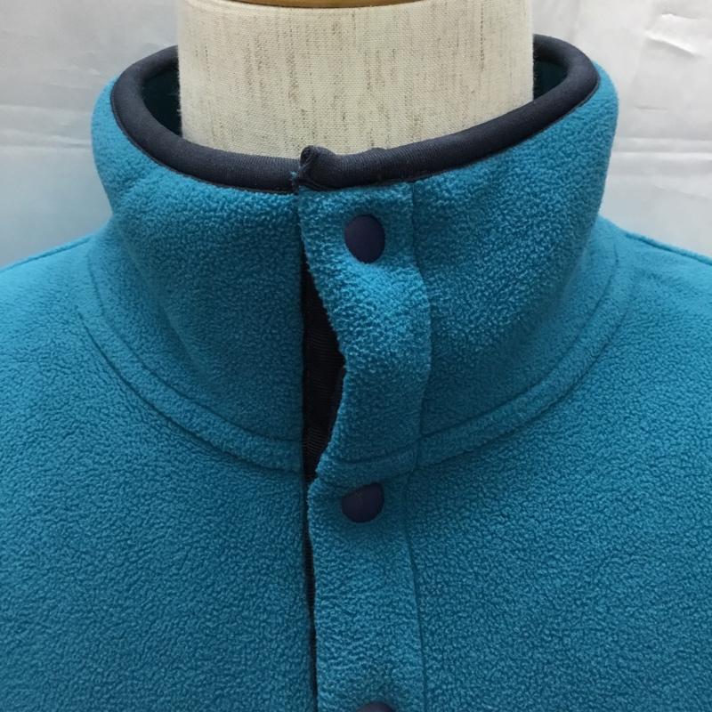 チャンピオン Champion カットソー 長袖 c3-n612 スウェット フリースジャケット プルオーバー M ロゴ、文字 青 / ブルー /  メンズ USED 古着 中古 10108417