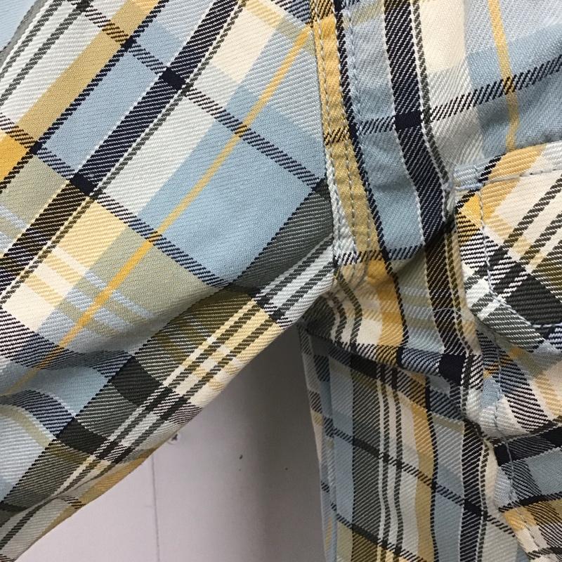 エディーバウアー Eddie Bauer シャツ、ブラウス 長袖 長袖シャツ カラーシャツ ポケットシャツ 長袖カットソー チェックシャツ S チェック マルチカラー / マルチカラー /  メンズ USED 古着 中古 10112782