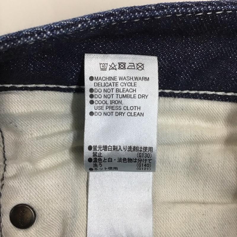 マウジー MOUSSY パンツ デニム、ジーンズ 029ASA12-0010 カットオフデニム スリムパンツ ストレッチパンツ 無地 インディゴ / インディゴ /  レディース USED 古着 中古 10116935