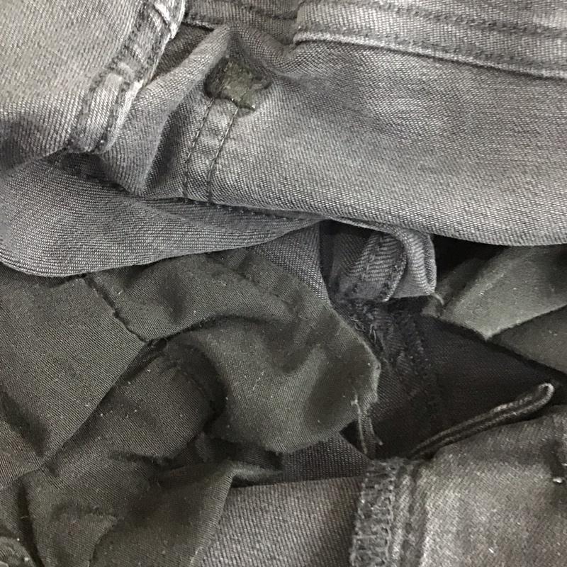 ザラ ZARA パンツ デニム、ジーンズ デニムパンツ スリムパンツ ストレッチ 36 無地 黒 / ブラック /  レディース USED 古着 中古 10118518