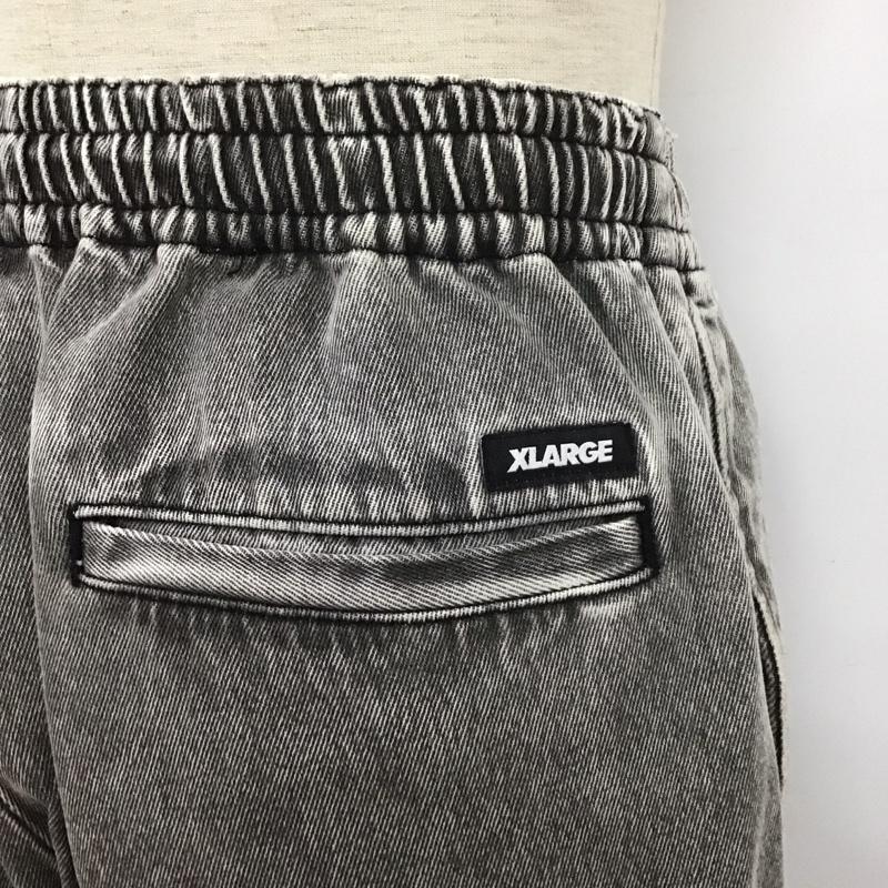 エクストララージ XLARGE パンツ デニム、ジーンズ ワイドパンツ カジュアルパンツ ジーンズ ワークパンツ M 無地 黒 / ブラック /  メンズ USED 古着 中古 10106346