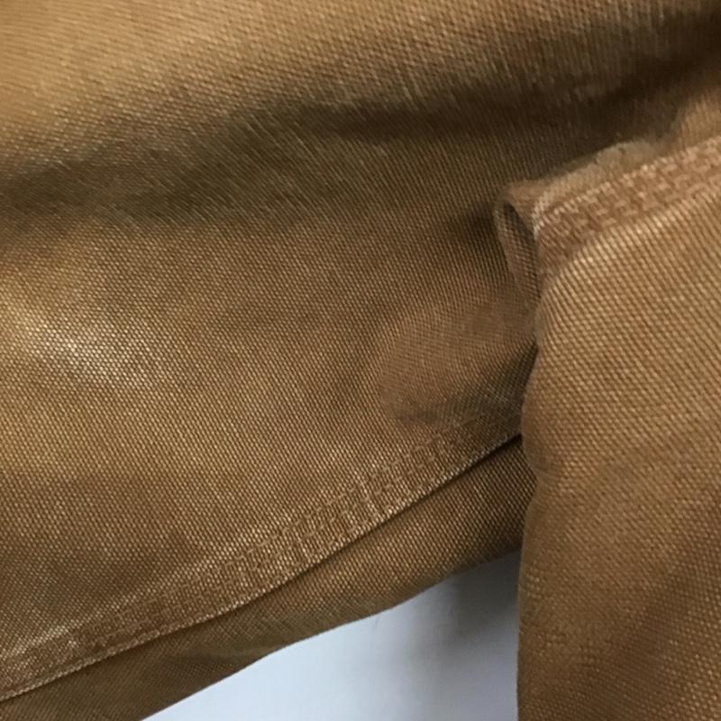 カーハート Carhartt ジャケット、上着 ジャケット、ブレザー ジップアップジャケット アウター 古着 カラージャケット M ロゴ、文字 ベージュ / ベージュ /  メンズ USED 古着 中古 10137649