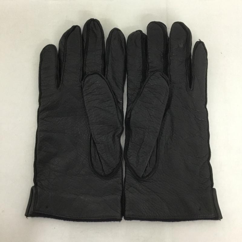 ヴィヴィアンウエストウッド Vivienne Westwood ファッション小物 手袋 レザー ワンポイント 黒 / ブラック /  メンズ USED 古着 中古 10143977
