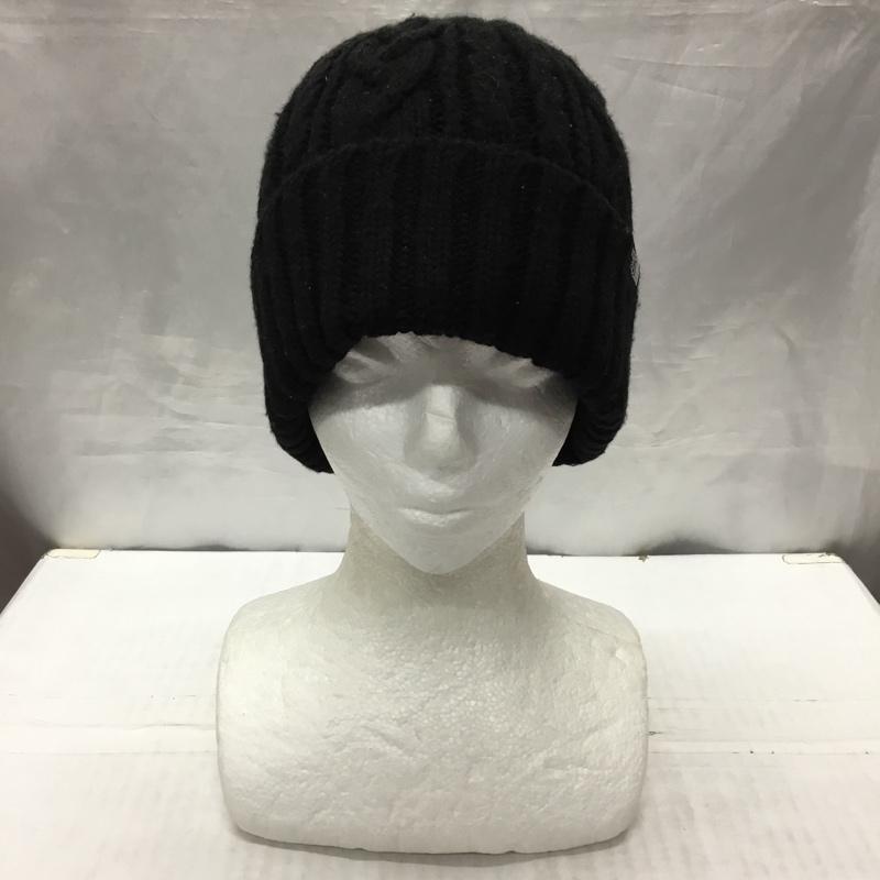 ザノースフェイス THE NORTH FACE 帽子 ニット帽 NN42334 ケーブルビーニー FREE ロゴ、文字 黒 / ブラック /  メンズ USED 古着 中古 10121830