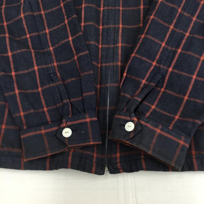 ウールリッチ WOOLRICH ジャケット、上着 ジャケット、ブレザー L チェック 赤 / レッド / X 紺 / ネイビー /  メンズ USED 古着 中古 10137898