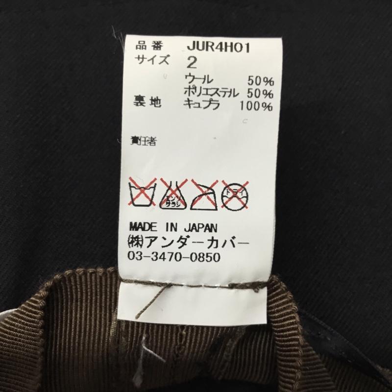 キジマ タカユキ KIJIMA TAKAYUKI 帽子 ハット JUR4H01 John UNDERCOVER 無地 黒 / ブラック /  メンズ USED 古着 中古 10122322