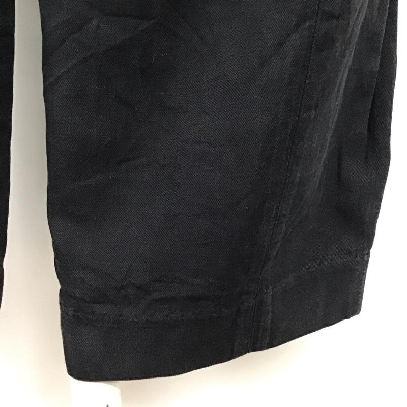 マウジー MOUSSY ボトムス ボトムス 010ES230-1630 HIGH WAIST COCOON PANTS ハイウエスト コクーンパンツ 1 無地 黒 / ブラック /  レディース USED 古着 中古 10114468