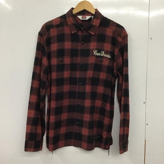 ベンデイビス BEN DAVIS シャツ、ブラウス 長袖 長袖シャツ チェックシャツ カラーシャツ L チェック マルチカラー / マルチカラー /  メンズ USED 古着 中古 10138718