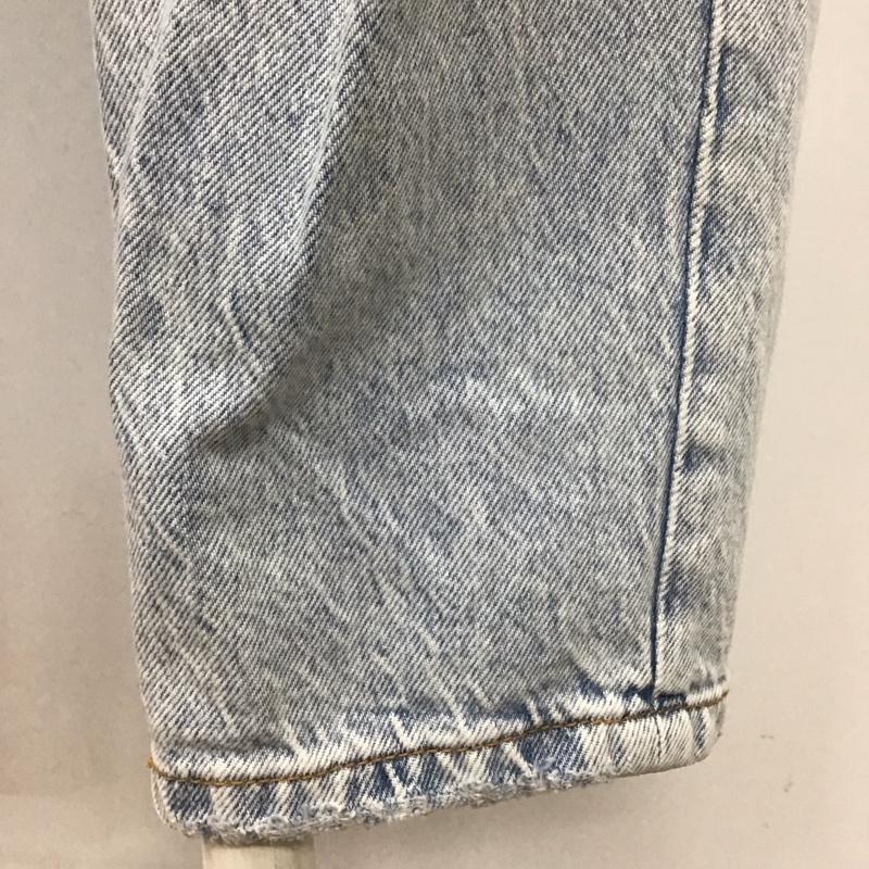 ザラ ZARA パンツ デニム、ジーンズ ハイウエスト ハイライズ 無地 青 / ブルー /  レディース USED 古着 中古 10116497
