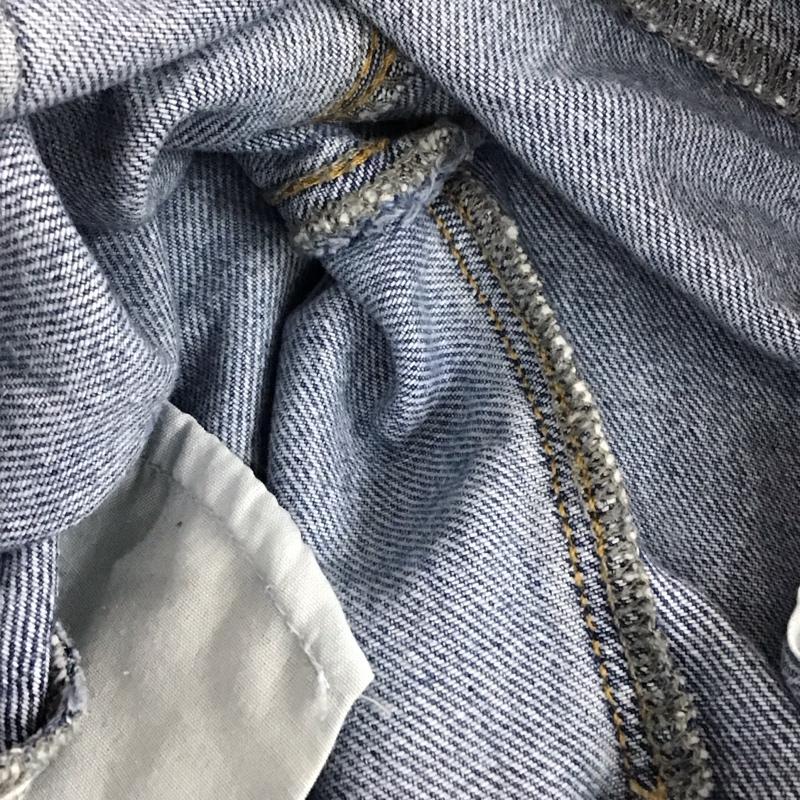 ザラ ZARA パンツ デニム、ジーンズ 5862 059 406 ウエストギャザー ハイウエスト 無地 青 / ブルー /  レディース USED 古着 中古 10109725