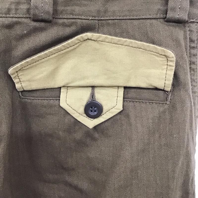 古着 USED パンツ ワークパンツ、ペインターパンツ フランス軍 M-47 pp282yn 無地 茶 / ブラウン /  メンズ USED 古着 中古 10121761