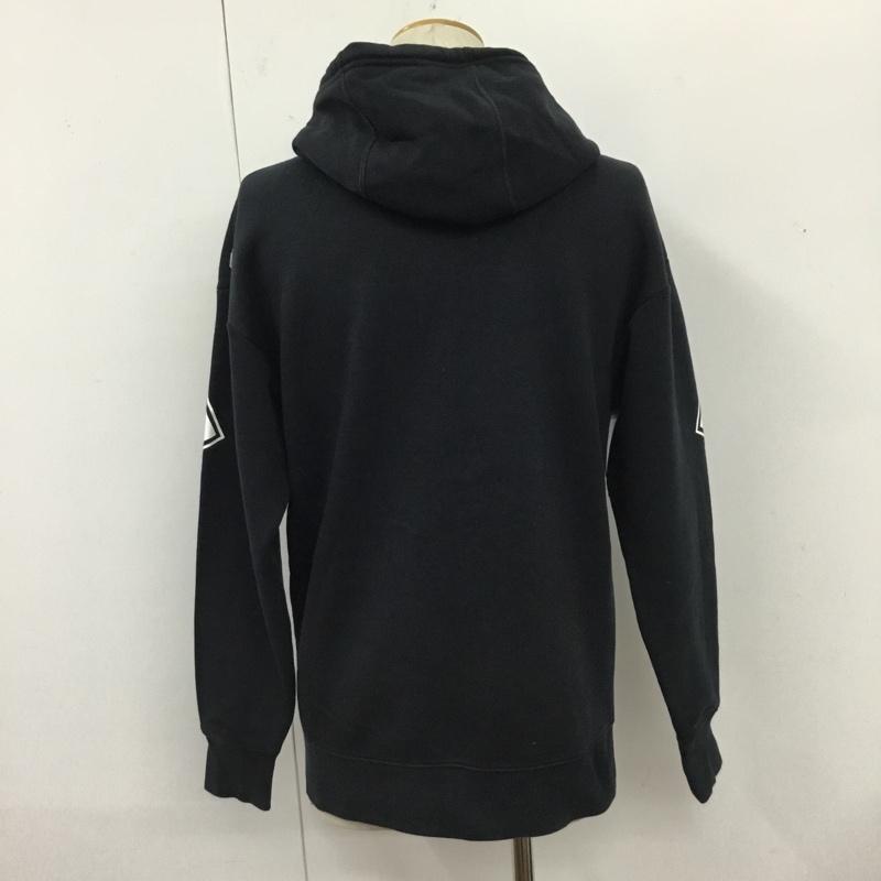 ナイキ NIKE パーカー 長袖 CQ0242-010 フリースプルオーバーフーディ 長袖パーカー スウェット S ロゴ、文字 黒 / ブラック /  メンズ USED 古着 中古 10110067