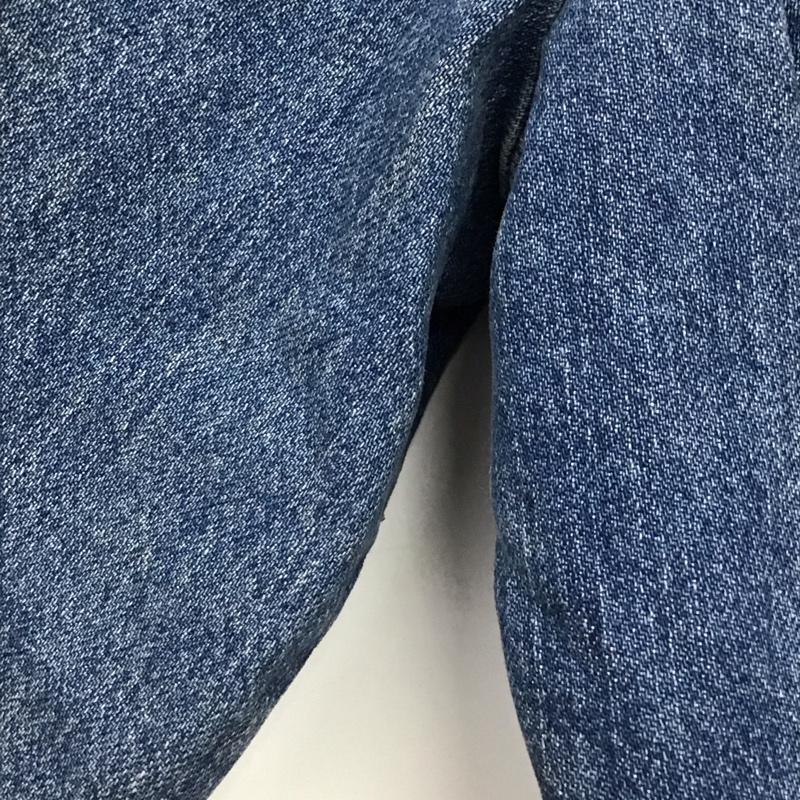 ザラ ZARA ワンピース ミニスカート デニム M 無地 青 / ブルー /  レディース USED 古着 中古 10150544